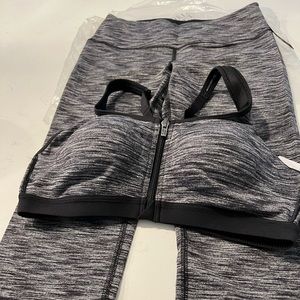 Victoria’s Secret Sports Bra and Knockout Crop Leggings